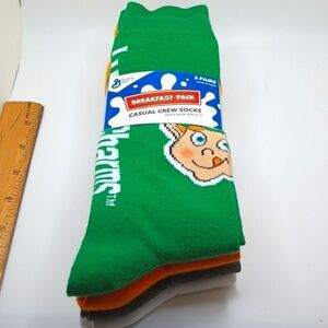 General Mills cereal crew socks 5pc set bundle Lucky charms Cocoa Puffs